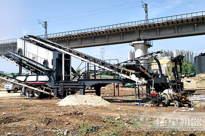 建筑垃圾移動破作業現場  建筑垃圾移動破作業現場